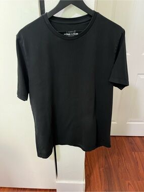 Frame Men's Crew Neck T-Shirt - Black